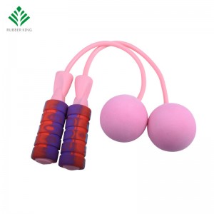 Ropelöst hopprep, viktat trådlöst hopprep för fitnessträning, justerbart hopprep hopprep för kvinnor män och barn